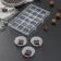 Form for chocolate and sweets “Cubes”, 18 cells, 20 × 12 × 2.5 cm, cell 2.5 × 2.5 × 1 cm