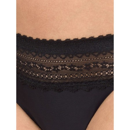 Female cowards, size 42, black color-2