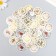 Stickers for creativity "Vintage Clock" set 45 pcs 4.4x4.4x1.1 cm