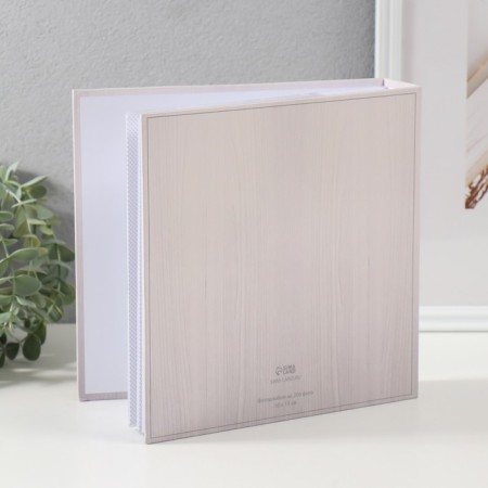 Photo album for 200 photos 10x15 cm "Texture" Paper sheets 22x22x5 cm-1
