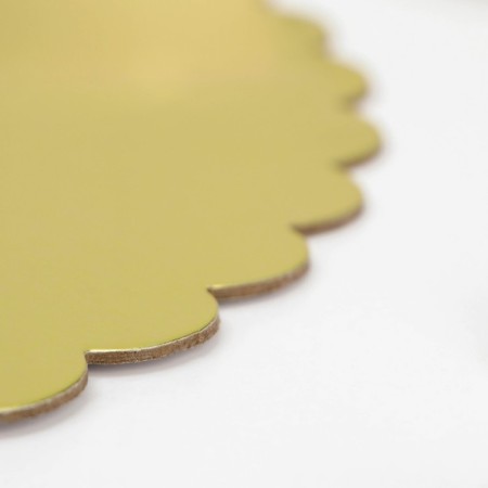 Subway for the cake "Circle of the Wave", d = 30.5 cm, color gold-1