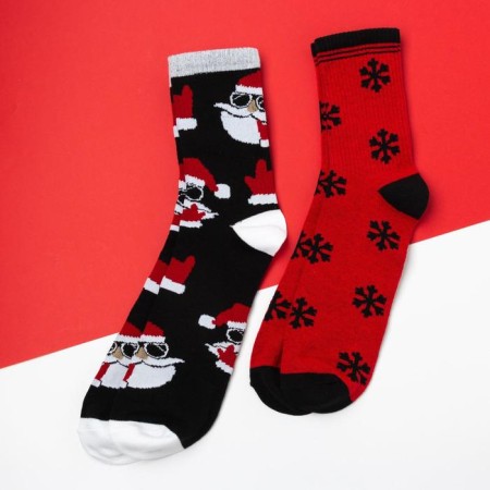 Набор новогодних мужских носков "Xmas chill" р. 41-44-1