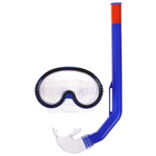 Set for swimming children's online: mask, tube, blue color