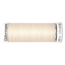 SEW-HALL thread for all materials, 200 m, 748277 (802 milk-beige)