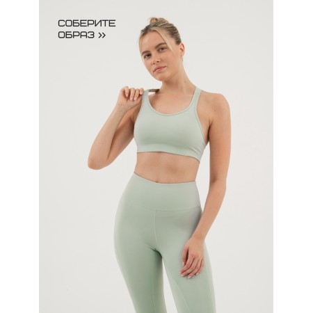Women's legins Resport, p. 48, mint color, with compression-8