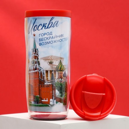 Термостакан со вставкой «Москва. Город возможностей», 350 мл-3