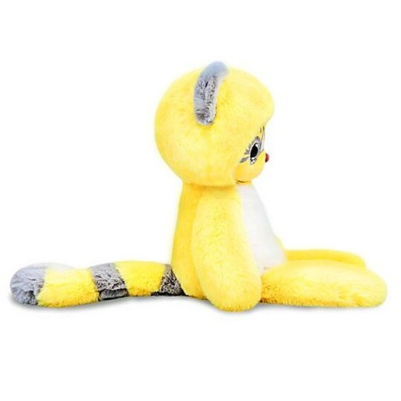 Soft toy "Ayka", yellow color, 25 cm-1