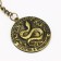The keychain "Wealth and prosperity", diam. 4 cm