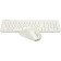 Keyboard + Mouse A4Tech FSTYLER FG2400 Air Claw: Beige Mouse: Beige USB Wireless Slim 107807