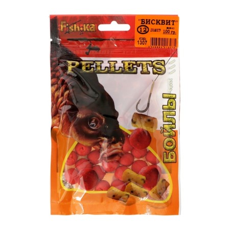 Boilles Fish.ka, Biscuit, 12 mm, 100 g-2