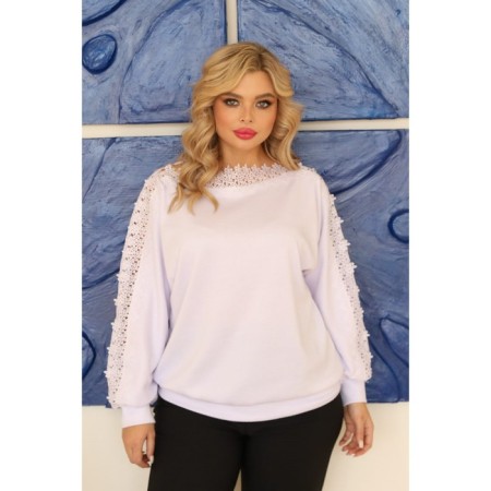 Female jumper, size 52, white color-8