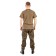 Pride Quadro T-shirt, cotton, light brown, rr s.