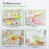 Hanging shelf in the refrigerator, 16 × 15.5 × 7 cm, color mix