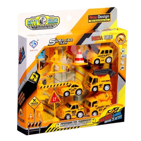 A set of children's machines "Construction", inertia, 5 pcs., Accessories-6