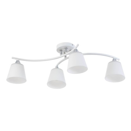 Valencia chandelier 4x60W E27 white 70.5x32.5x21cm