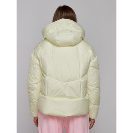 Winter jacket, size 42, light yellow color-14