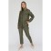 Artificial leather pants with high planting, size 46