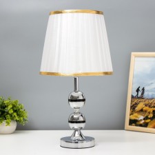 Tilde table lamp 1x40W E27 220V chrome 25x25x44 cm Risalux