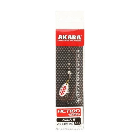 Spinning spinning Akara Action Series Aglia 0, 2.5 g, color A02-1