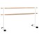 Portable choreographic machine two -row (supports - stainless steel) No. 3 pine, white legs