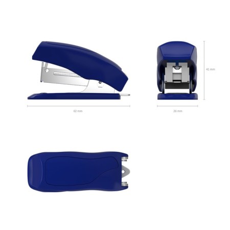 Степлер ErichKrause Elegance mini, № 24/6, 26/6, до 20 листов, микс-2