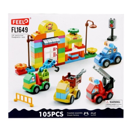 Designer city "Stuffing", 105 parts-2