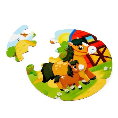 Puzzle-Loto "Logic", 5 puzzles, 30 elements-2