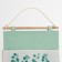 Pocket Textile Ethel "Fresh Greeenery" 2 departments, 45x35 cm