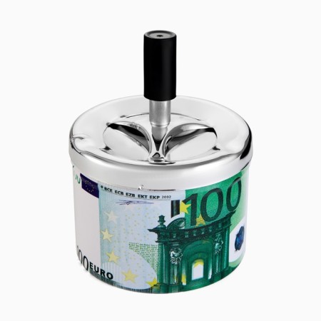 Blessing side ashtray "100 euros", 12.5 x 9 cm-1