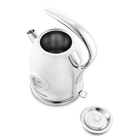 Electric kettle KitFort KT-694-1, Metal, 1.7 L, 2200 W, Auto Completion, White-3