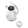 Electric kettle KitFort KT-694-1, Metal, 1.7 L, 2200 W, Auto Completion, White