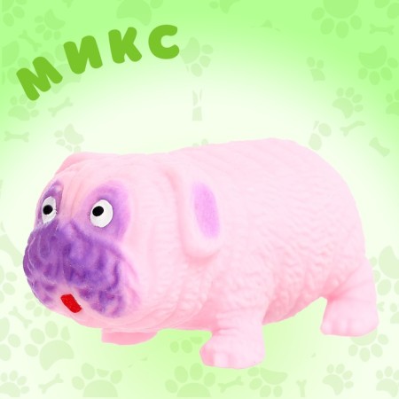 Фигурка-тянучка «Собака», цвет МИКС-4