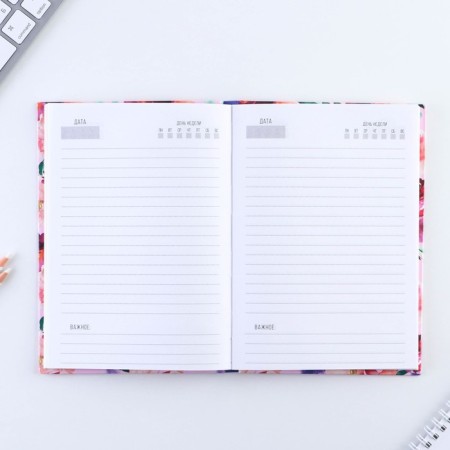 Diary "Blooming Happiness" A5, 80 sheets-1