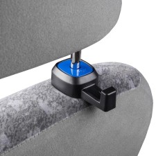 The hook on the headrest Skyway, blue, 2 pcs.