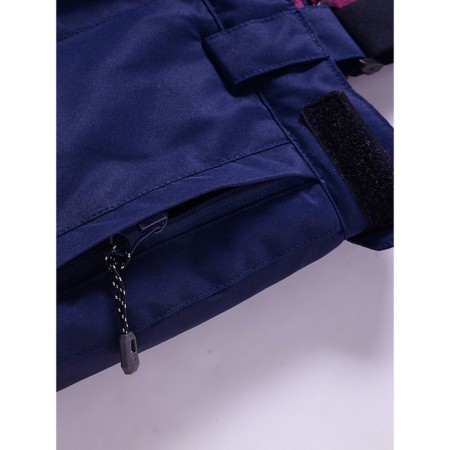 Ski costume for girls, blue color, height 98 cm-21