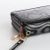 Women's wallet on lightning, gray color