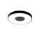 Ceiling light Mantra Coin, Led, 3900lm, 2700-5000k, 68 mm, black color
