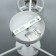 Svetogor chandelier 6681 3he27 white/chrome