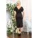 Female dress, size 46, black color