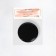 Folding mirror "Classic", d = 7 cm, black color