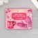 Stickers for creativity "New Year in pink shades" embossing gold set 48 pcs 9x7x0.8 cm 10177
