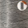 The threads are waxed, flat, 150d/16, 0.8 mm, 50 ± 2 m, the color is gray