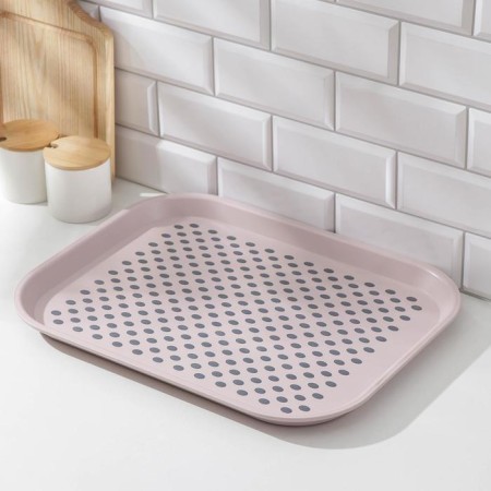 Anti -slip coating tray, 45 × 35.5 cm, mix color-5