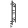 Two electric heated towers Laris Astor ChKCh9, 350x700 mm, 9 crossbars, left, black