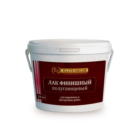 Finnish varnish, half -glossy, 10 kg