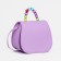 Baby bag on magnet, lilac color