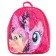 Baby backpack with bilateral sequins, 10 cm x 23 cm x 27 cm "Pinky Pie", My Little Pony