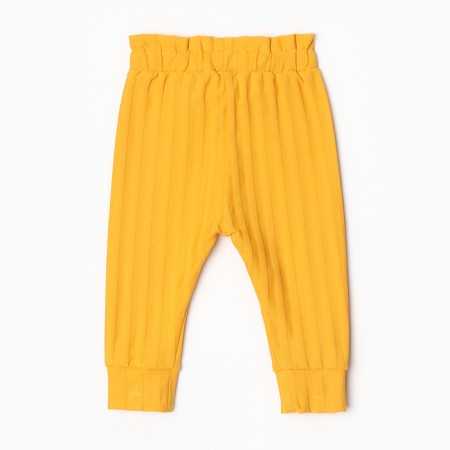 Pants children, mustard color, height 74 cm-3