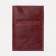 Cover for passport, red