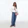 Female bag 25*7*13.5 depth with a zipper, pink